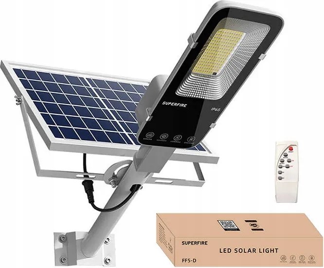 Napelemes lámpa Superfire FF5-D, 486W, 1400lm, 20000mAh