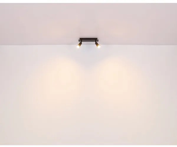 Globo 57998-2 - Spotlámpa DREW 2xGU10/35W/230V fekete