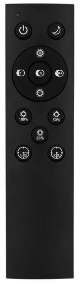 Globo 67243-24BF - LED Dimmelhető felületre szerelhető csillár LED/24W/230V 2700-6000K + távirányító