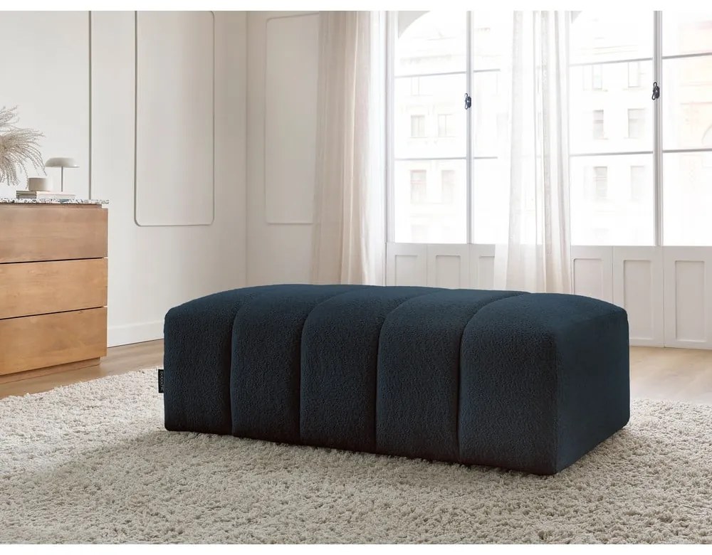 Sötétkék buklé lábtartó Annecy – Bobochic Paris