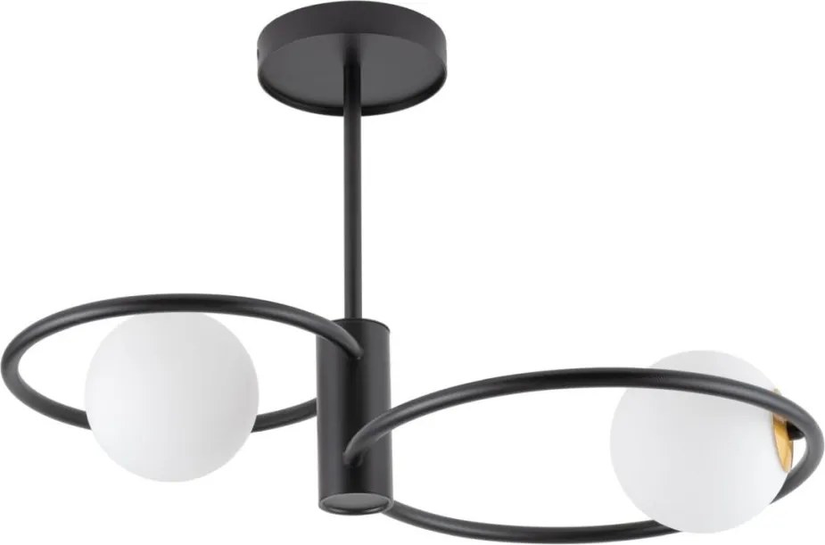 SIGMA LIGHTING 33462 AQUA Mennyezeti Csillár Fehér, Fekete G9 IP20