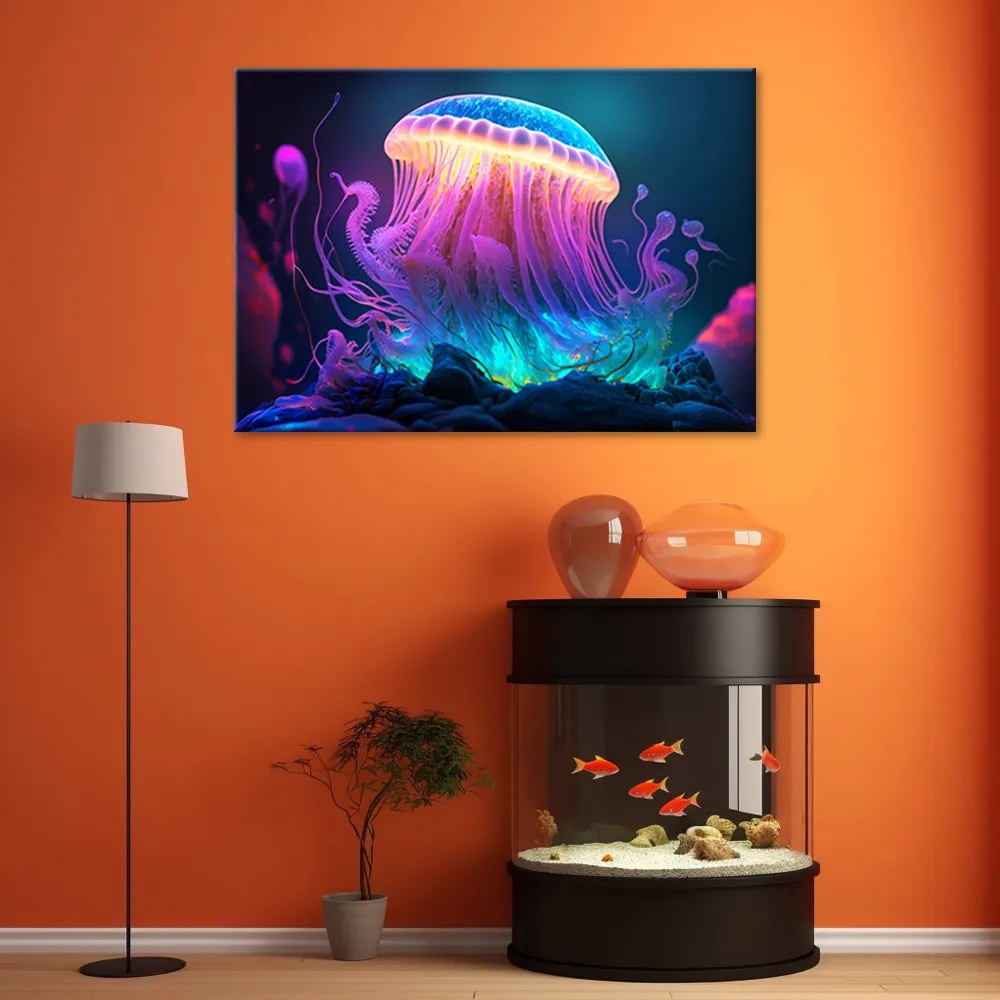 Gario Vászonkép Nagy medúza Méret: 100 x 70 cm