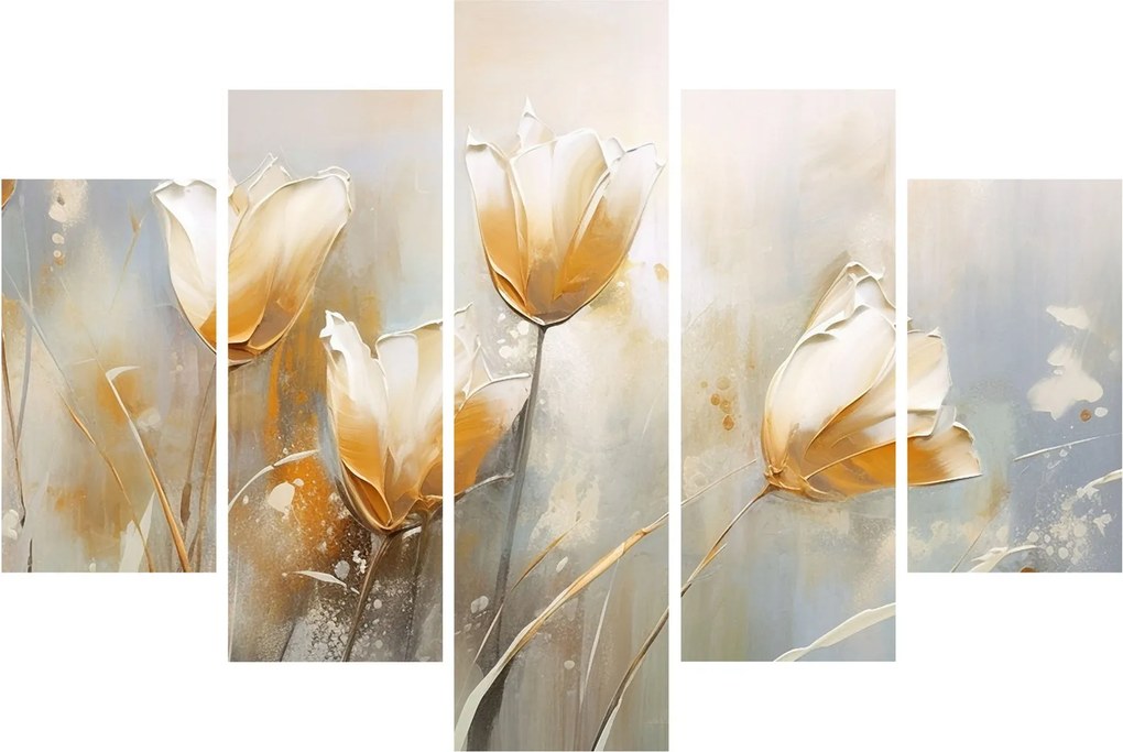 Kép - Tulipánok festése (150x105 cm)