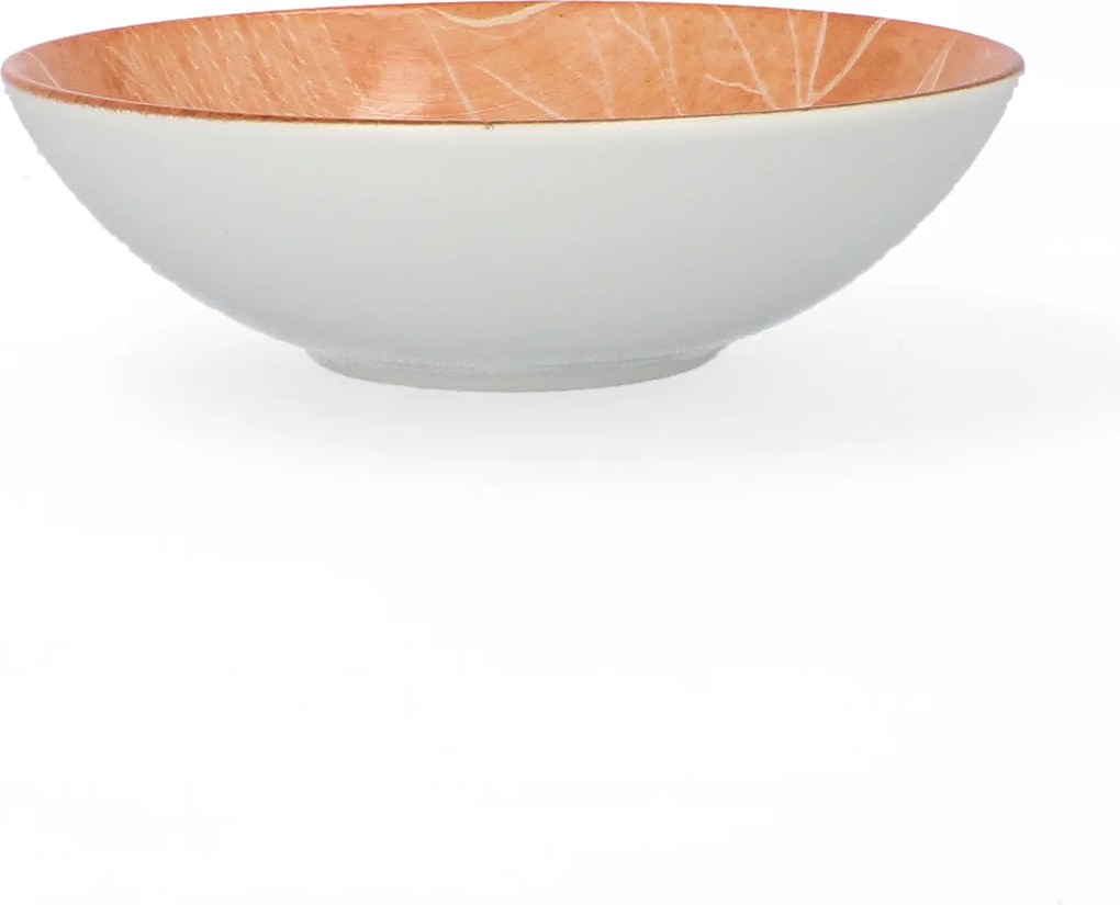 Lubiana Boss Saláta tálaló/Tálka, Porcelán, 17,5 cm, Narancssárga