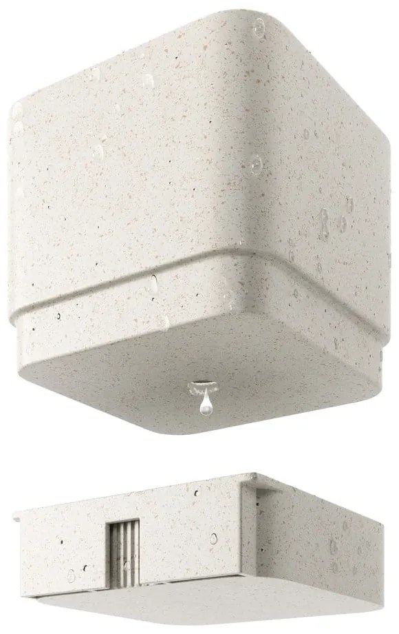 Műanyag függő virágcserép készlet fűszernövényekhez, 4 db-os Cubiko – Umbra