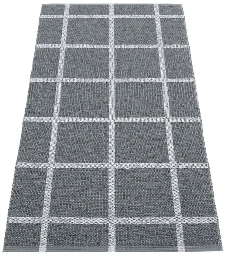 Antracitszürke kültéri-beltéri futószőnyeg 70x150 cm Ada Granit – Pappelina