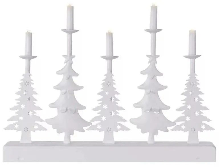 LED Karácsonyi gyertyatartó LED/2xAA fehér