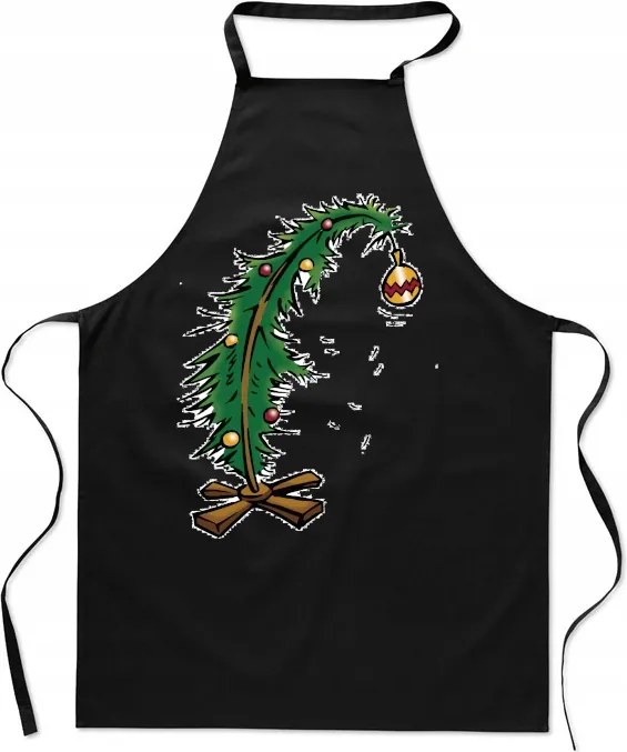 Konyhai kötény Karácsonyfa Karácsonyi kötény Tökéletes Ajándék