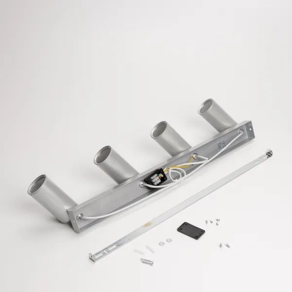 Brilagi - Fürdőszobai spotlámpa SELE 4xGU10/30W/230V IP44 ezüst