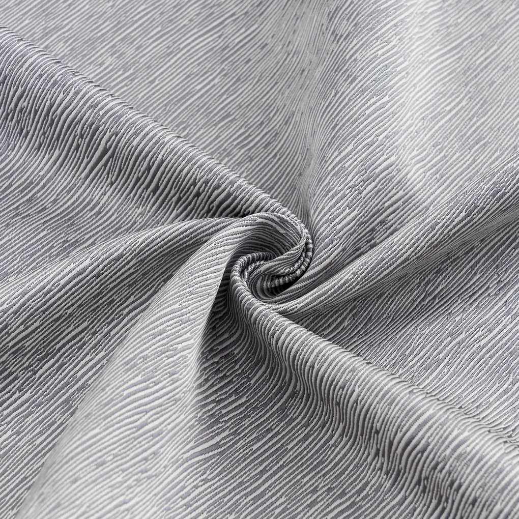 4Home Stripe sőtétítő függöny szürke, 150 x 250 cm
