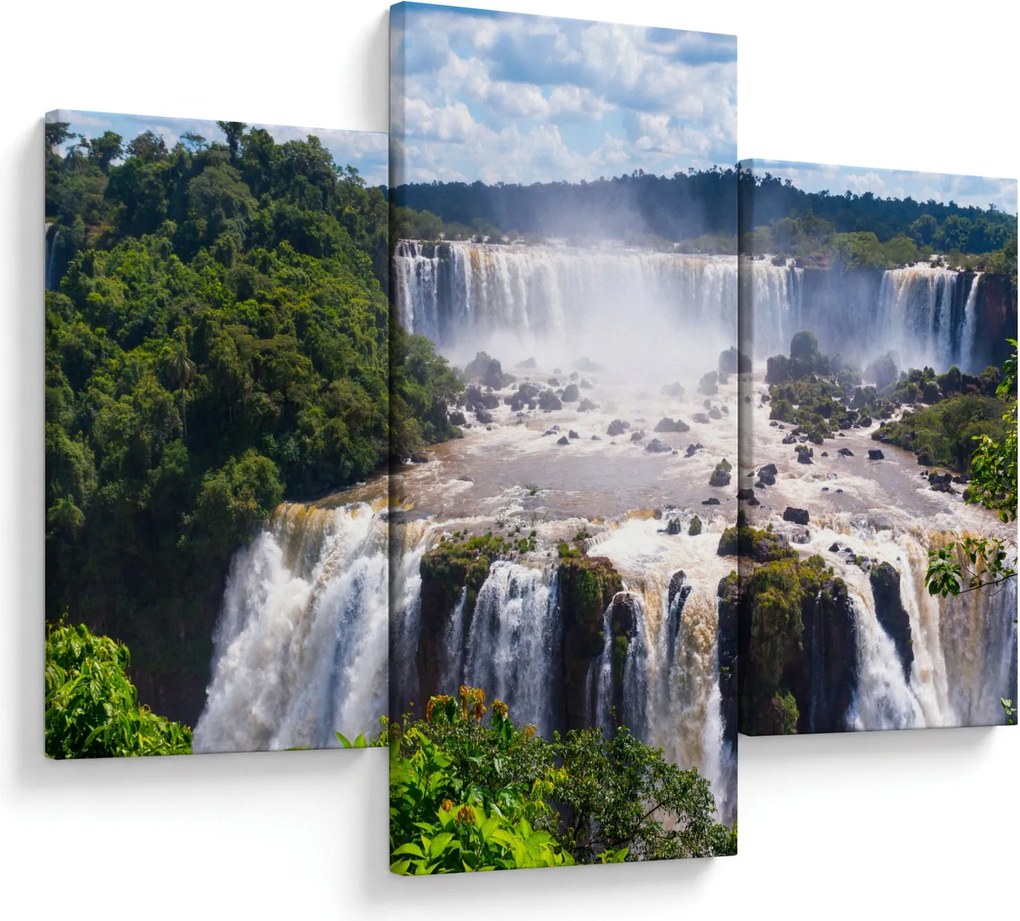 Iguassu vízesés képe (90x60 cm)