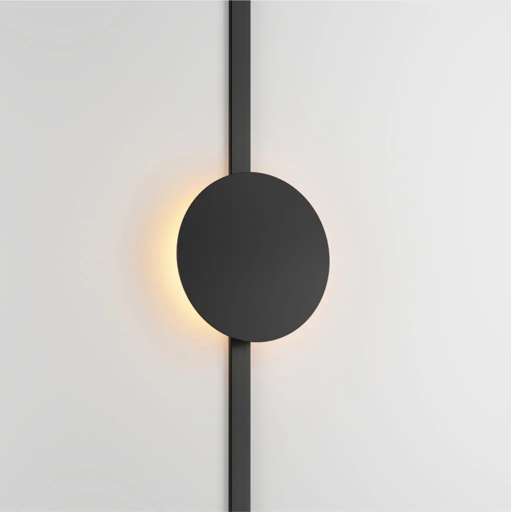 DK/EU-5320-BK Slim magnetic track light AIR REFLEX, 5W, 3000K, black color — DK/EU-5320-BK