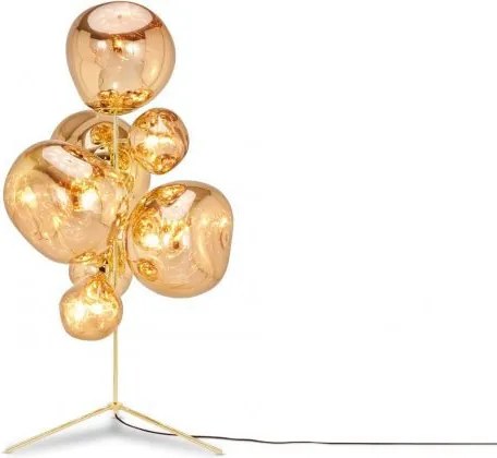 TOM DIXON MESC01G-FEUM1 MELT Arany Színű Állólámpa 7XE27+E14 28W IP20