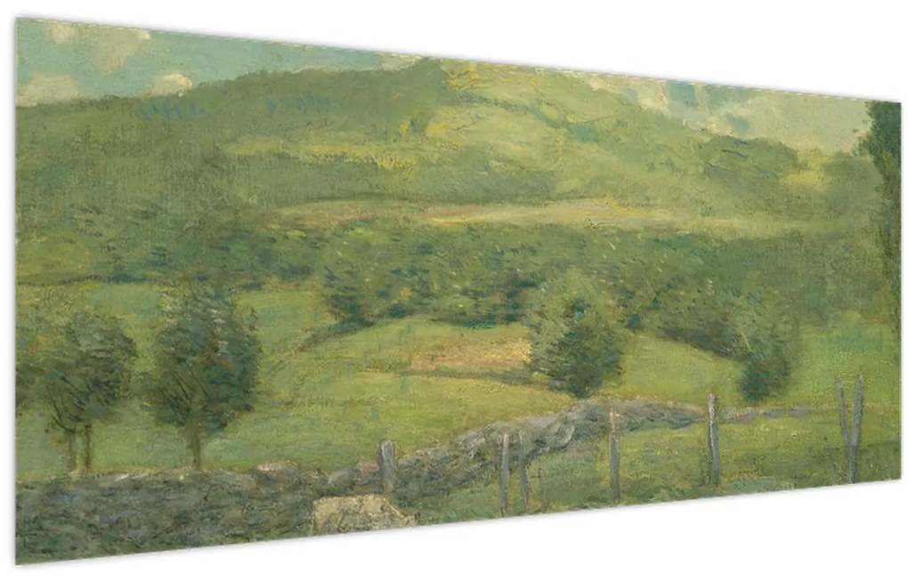 Kép - Julian Alden Weir, Obweebetuck, reprodukciók (120x50 cm)