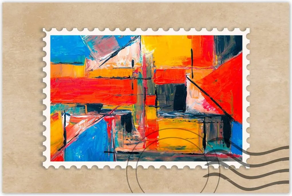 Poszterek 60x40 Absztrakt Earl