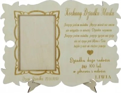 Ajándék Nagymama Napjára Nagypapa Képkeret Személyre szabott kívánságok