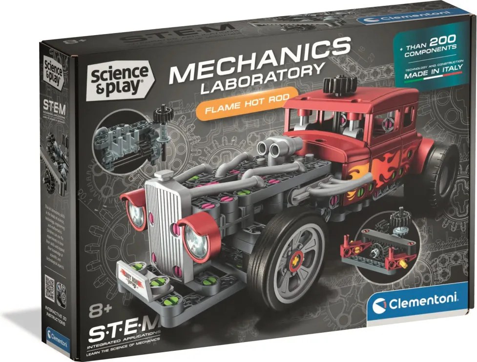 Hot Rod Mechanics építőjáték Clementoni
