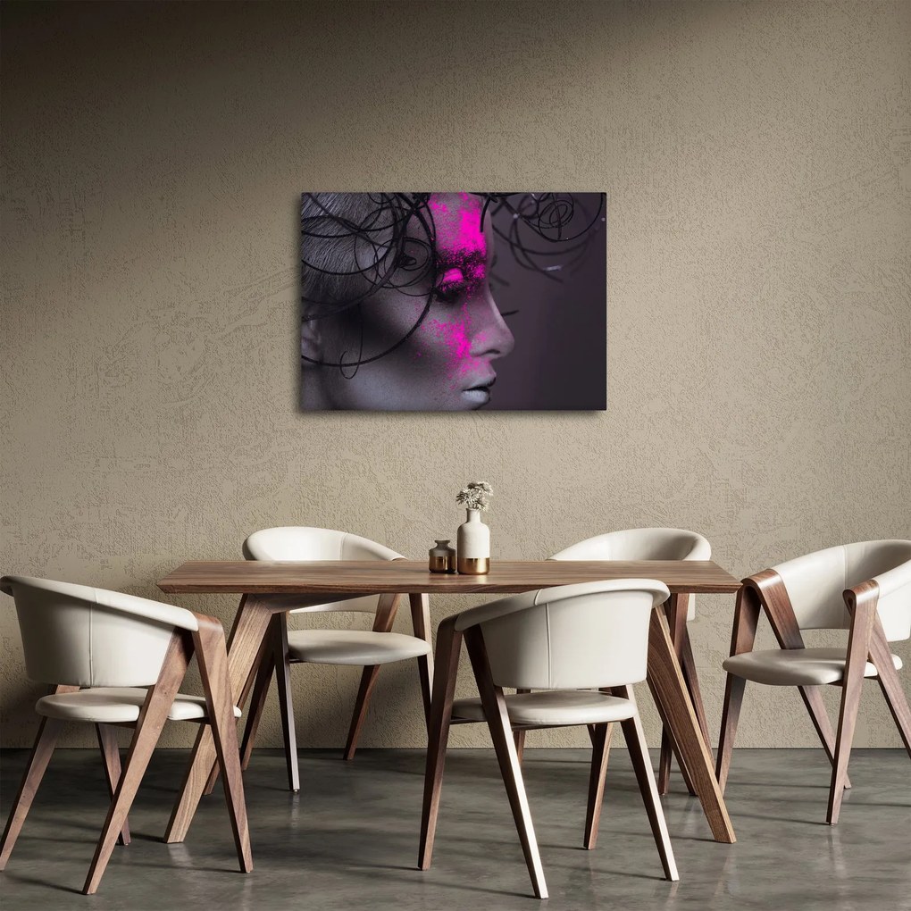 Egy nő képe (70x50 cm)
