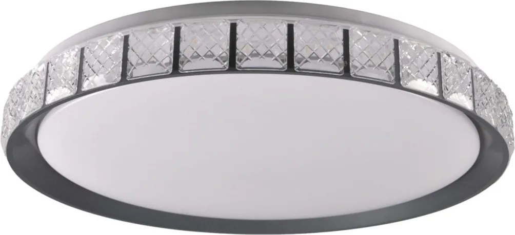 Polux NINA 328823 Süllyesztett mennyezeti lámpa 1x72W/LED 3000K-4000K-6000K 8000lm IP44
