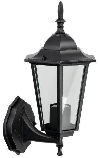 Kültéri fali lámpa 1xE27/60W/230V IP44 fekete