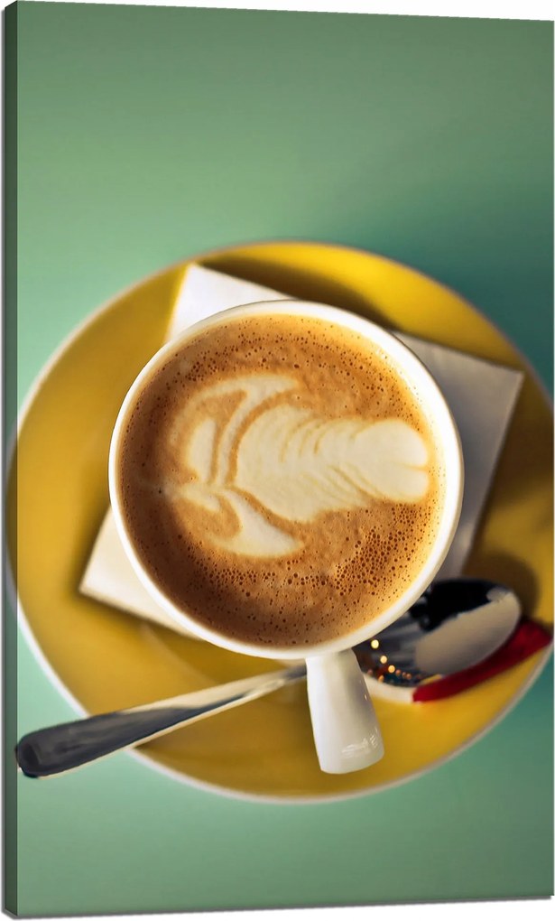 Vászonkép Kávé Vintage Stílusos Kávézó 60x100