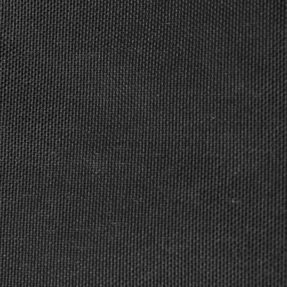 antracitszürke téglalap alakú oxford-szövet napvitorla 2,5x4,5m