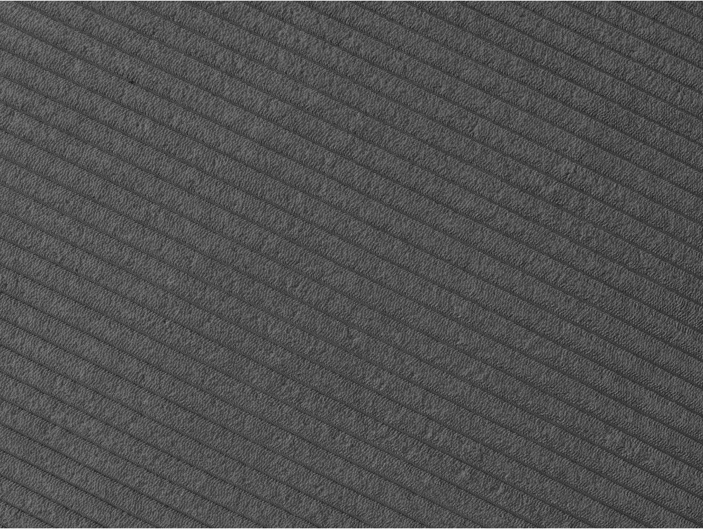 Szürke kordbársony kanapé 250 cm Tina – Bobochic Paris