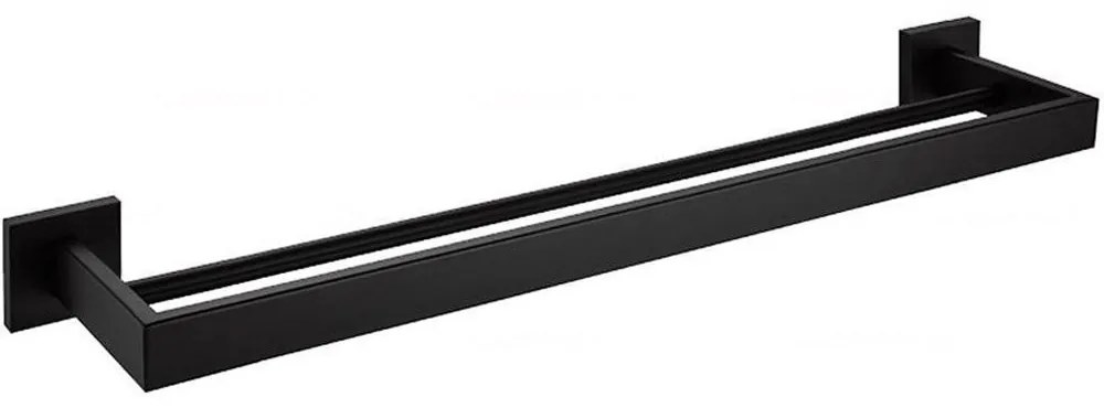 Fürdőszoba fogas Black ERLO 02
