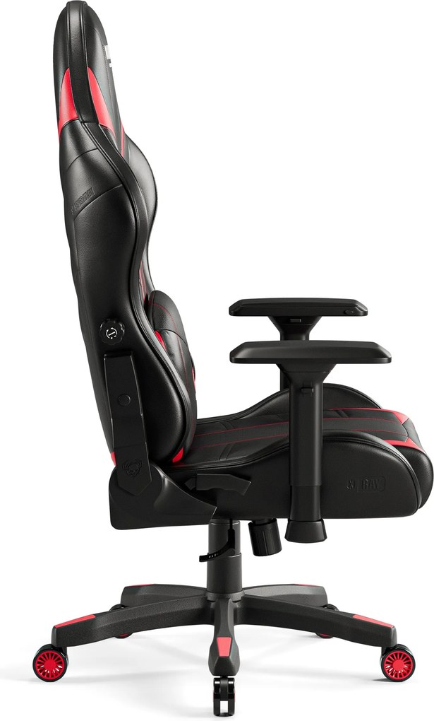 Gamer szék műbőr King Size, fekete-piros: Diablo X-Ray 2.0