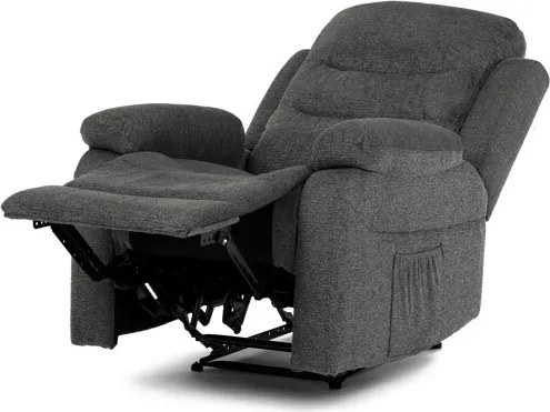 Dönthető fotel szürke, szövet anyag TV-4086 GREY2