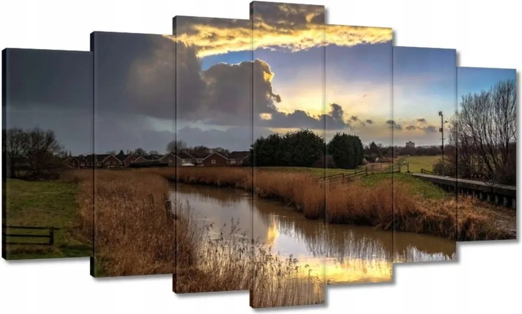 Vászonkép 140x80 Felhős látvány