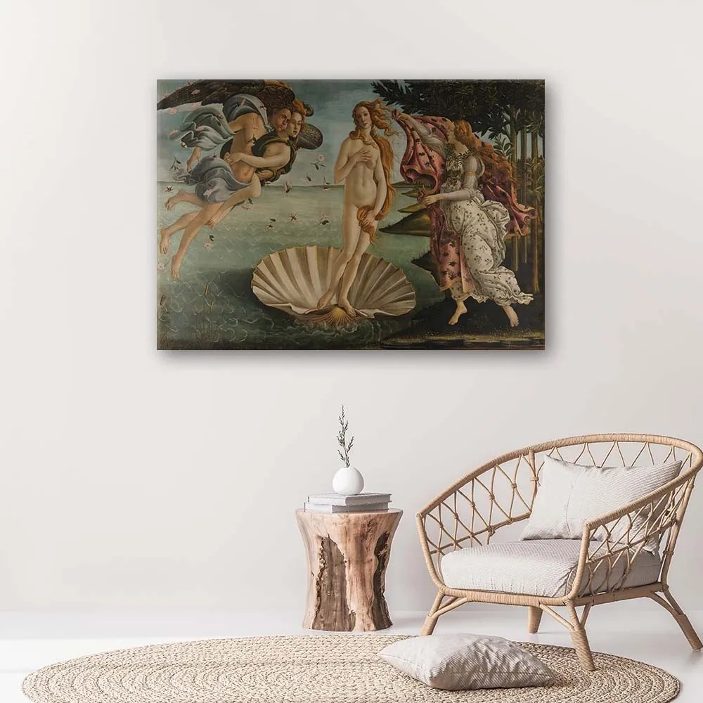 Gario Vászonkép Vénusz születése - Sandro Botticelli, reprodukció Méret: 100 x 70 cm