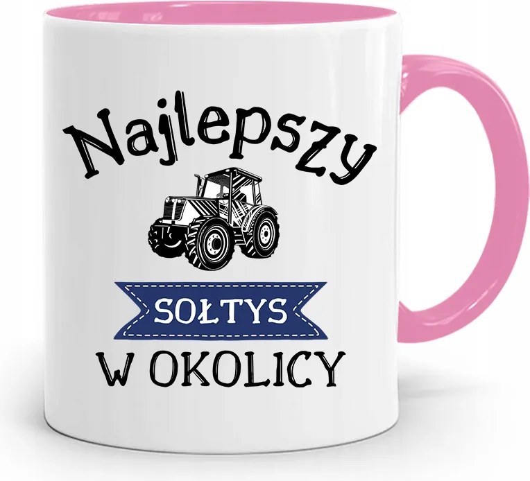 Szolnoknak Rózsaszín Bögre A Legjobb A Környéken fényképes nyomtatással