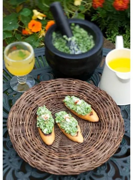 Cole&Mason - GRANITE gránit mozsár és törő, 18 cm, gránit/fekete