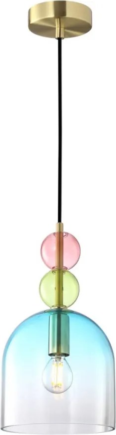 Italux Manso PND-37462A-MC-GD Függőlámpa 1x40W/E14 IP20
