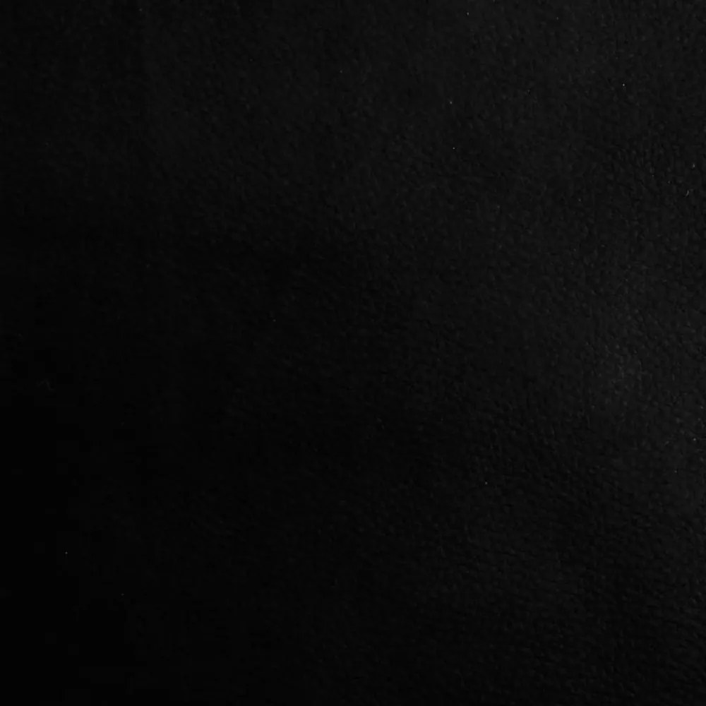 vidaXL fekete műbőr pad 100 x 64 x 80 cm
