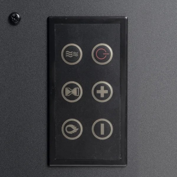 LED elektromos kandalló fűtéssel LED/2000W/230V + távirányító