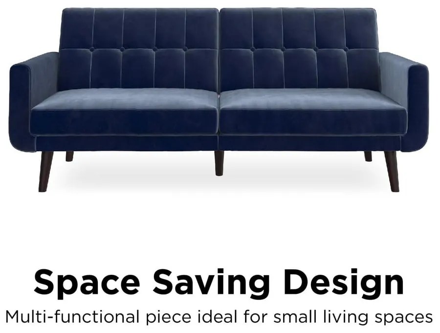 Kék kinyitható kanapé 201 cm Nola - Støraa