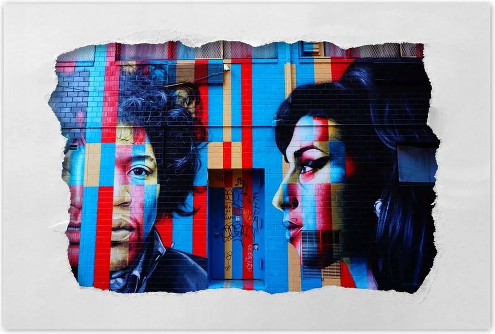 Poszterek 60x40 Amy Winehouse Frafiti