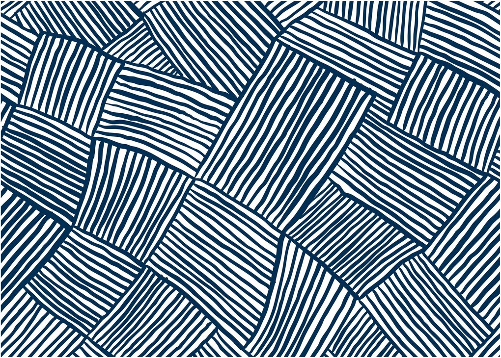 Kép - 3D vonal (üvegen) (70x50 cm)