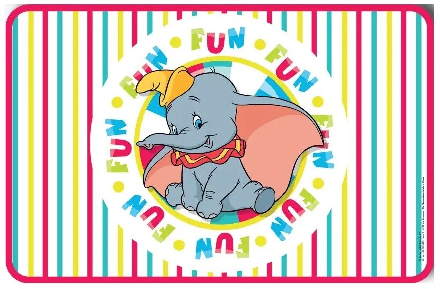 Disney Dumbo tányéralátét 43x28 cm
