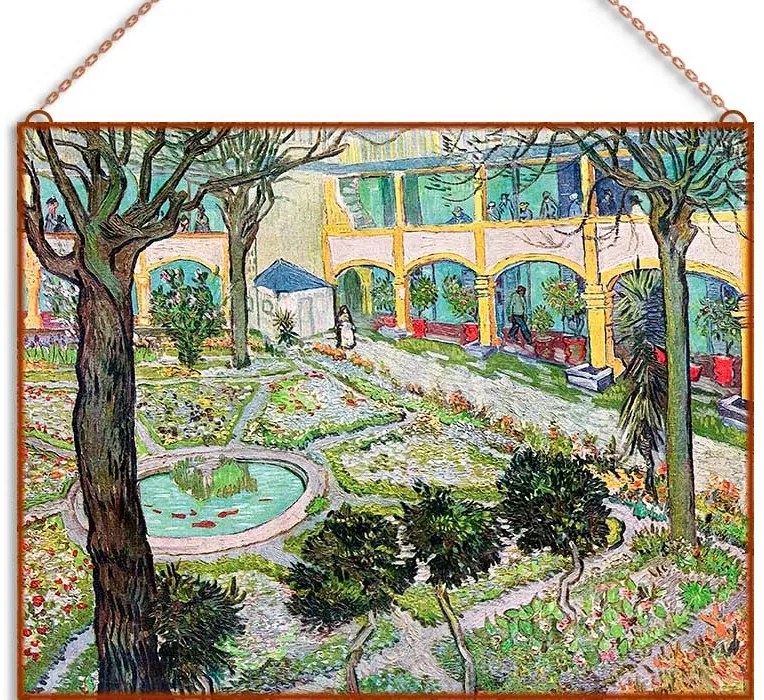 Van Gogh -  Luoghi fatali üvegkép, falikép