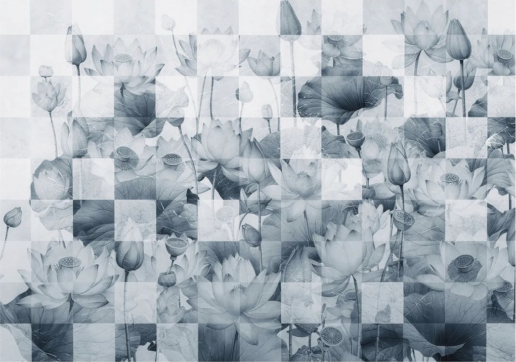 Fotótapéta Flizelin Hálószoba és Nappali tapéta Lótusz virágok 312x219