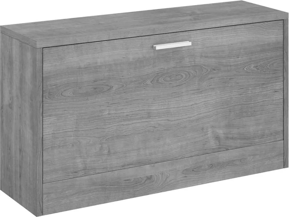vidaXL szürke sonoma színű cipőtároló pad 80x24x45 cm