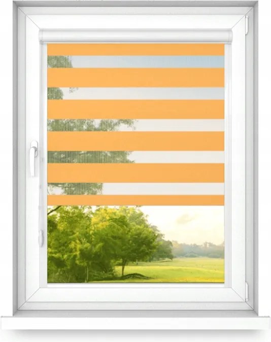 Roló nappal éjszaka modern Alu kazettában 130x210