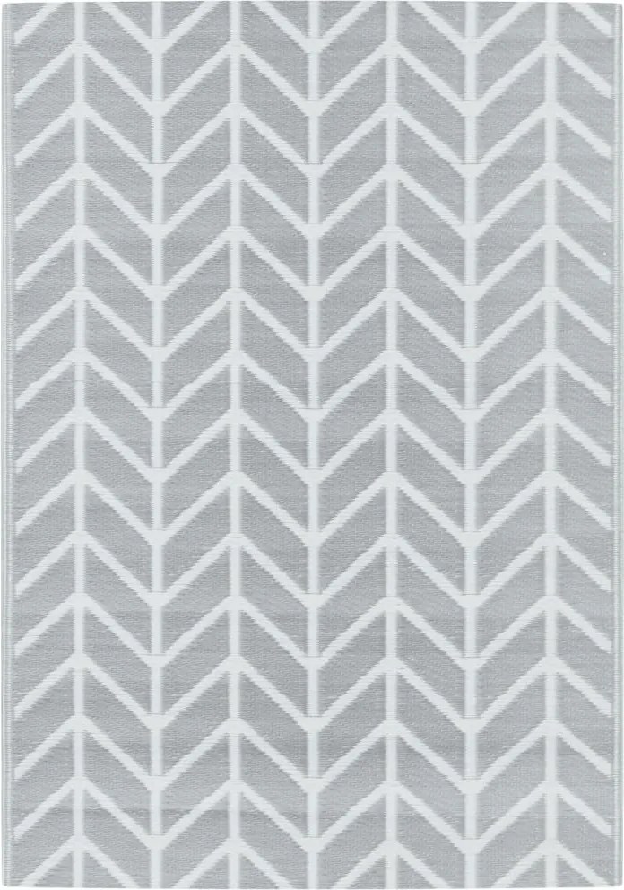vidaXL kültéri szőnyeg ARAKIL szürke 140x200 cm PP