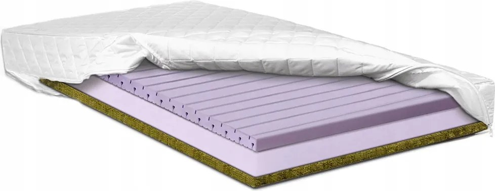 Masszírozó matrac 140x160 tengeri fű hab 20 cm jódos nyugtató H3