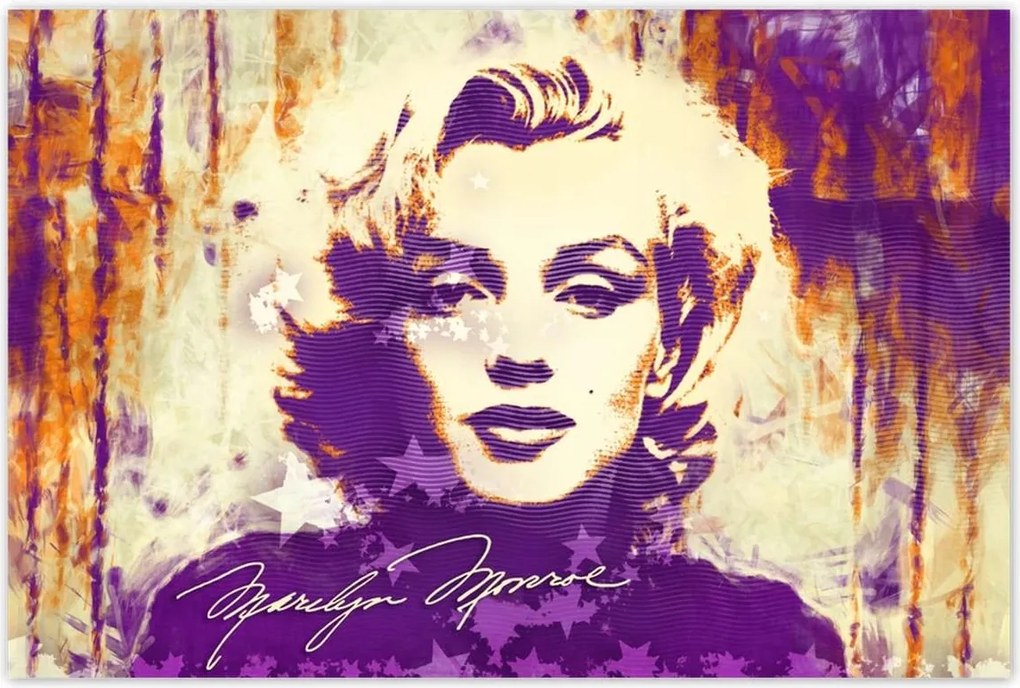 Poszterek 120x80 Marilyn Monroe szépia