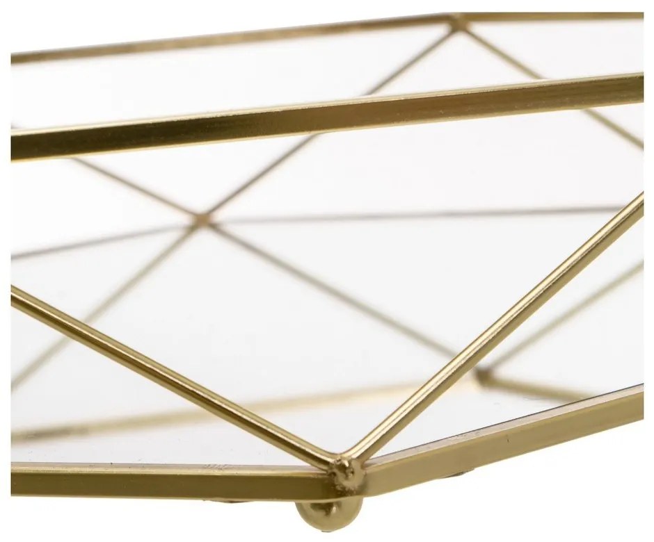 Fém dekoratív tálca szett 2 db-os ø 25 cm – Casa Selección