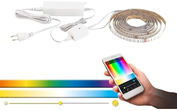 Eglo 99687 - LED RGBW Dimmelhető szalag 8m LED/24W/24/230V 2700-6500K